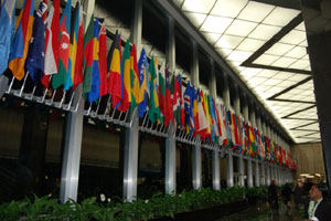 Empower Law - Flags inside the State Department